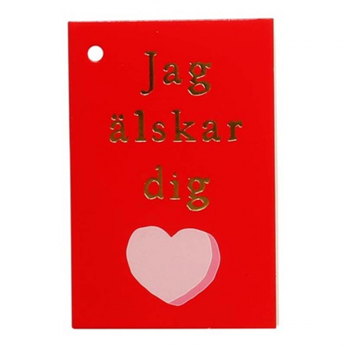 Valentine kort mini i gruppen Hgtider / Alla hjrtans dag  / Presenter Alla Hjrtans Dag hos PARTAJSHOP AB (70624)