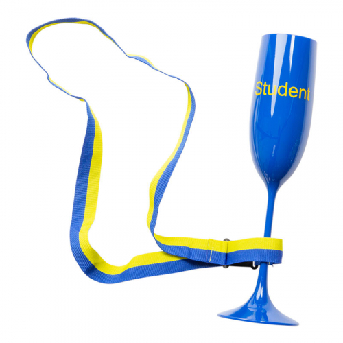 Student champagne glas i gruppen Hgtider / Studenten / Studentnallar hos PARTAJSHOP AB (70628)