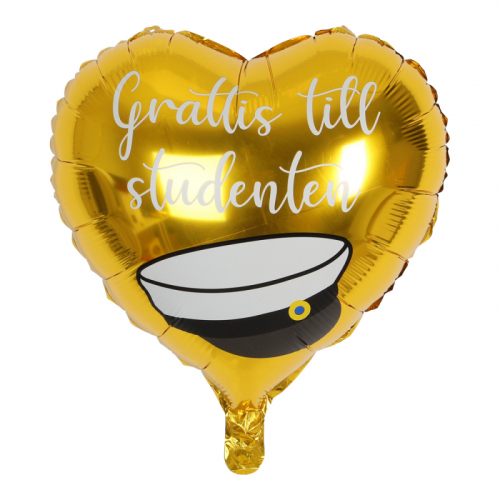 Folieballong Student Hjrta  i gruppen Hgtider / Studenten / Studentballonger hos PARTAJSHOP AB (71607)