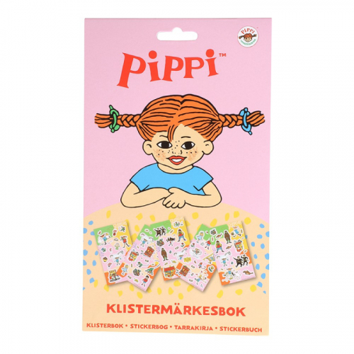 Stickers-bok Pippi i gruppen Roliga prylar / Hobby & fritid / Stickers hos PARTAJSHOP AB (71651)