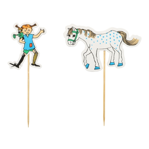 Picks Pippi i gruppen Festartiklar / Barnkalas / Pippi lngstrump hos PARTAJSHOP AB (71657)
