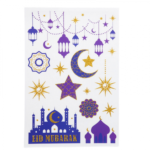 Window Stickers Eid Mubarak i gruppen Hgtider / Ramadan hos PARTAJSHOP AB (72111)