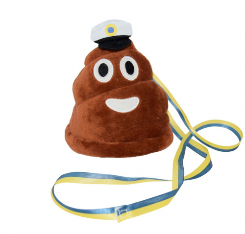 Studentnalle Emoji Poo i gruppen Hgtider / Studenten / Studentnallar hos PARTAJSHOP AB (74210)