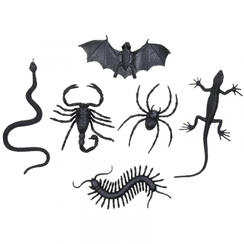 Insekter 6-pack i gruppen Hgtider / Halloween / Halloweendekoration hos PARTAJSHOP AB (74499)