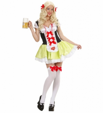 Oktoberfest klnning  i gruppen Maskerad / Maskeradklder / Damdrkter hos PARTAJSHOP AB (76241-A511r)