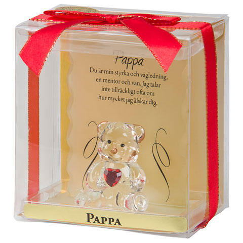 Glasfigur Pappa i gruppen Högtider / Jul / Julklappar / Till pappa hos PARTAJSHOP AB (77802)