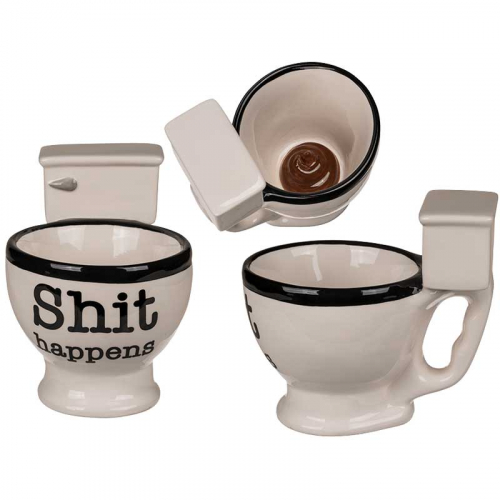 Mugg Shit Happens i gruppen Hgtider / Jul / Julklappar / Till barn hos PARTAJSHOP AB (78-7914-I1T1)