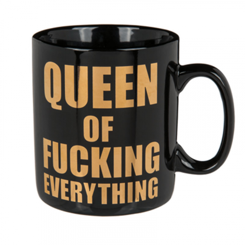 Mugg Queen of fucking everything i gruppen Hgtider / Jul / Julklappar / Till lsklingen  hos PARTAJSHOP AB (78-8278)