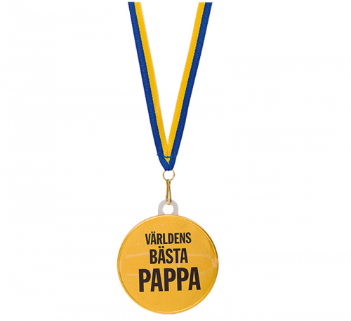 Chokladmedalj Pappa i gruppen Hgtider / Jul / Julklappar / Till pappa hos PARTAJSHOP AB (78003)