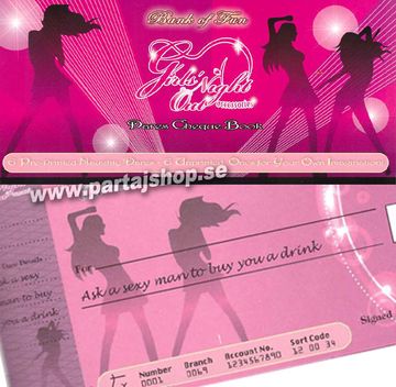 Girls night out kuponger checkar i gruppen Bar & Spel / Festliga spel  / Vuxenspel hos PARTAJSHOP AB (78332-D211)