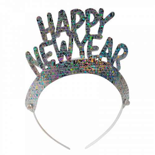 Diadem 6-pack Happy new year i gruppen Hgtider / Nyrsafton / Nyrsaccessoarer hos PARTAJSHOP AB (78928)