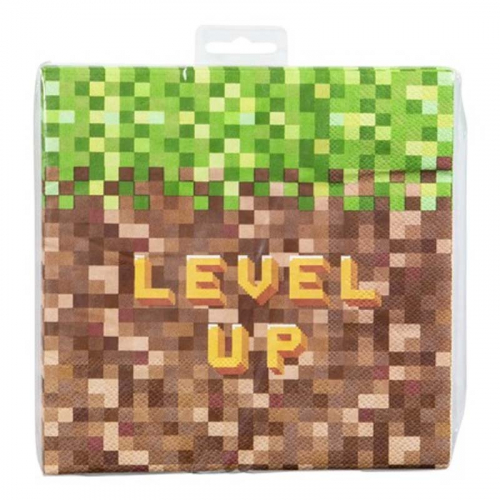 Level Up servetter i gruppen Festartiklar / Dukning / Servetter hos PARTAJSHOP AB (78990)