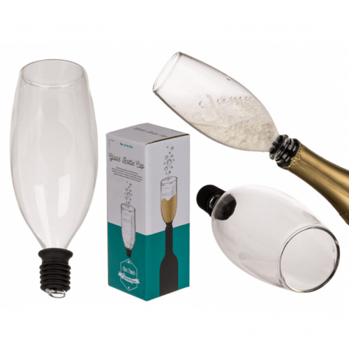 Champagneglas p flaska i gruppen Hgtider / Jul / Julklappar / Till syster hos PARTAJSHOP AB (79-4978)