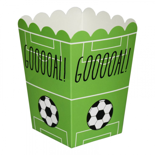 Popcorn box Fotboll 8-Pack i gruppen Festartiklar / Barnkalas / Fotbollstema hos PARTAJSHOP AB (79498)