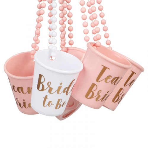 Shotglas bride to be 8-pack i gruppen Högtider / Möhippa / Accessoarer Möhippa hos PARTAJSHOP AB (79574)