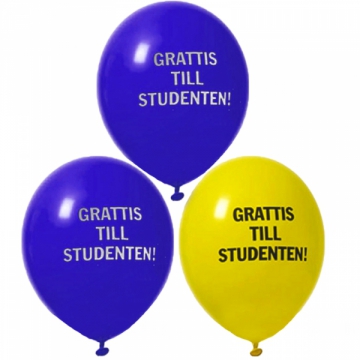 Ballonger studenten i gruppen Hgtider / Studenten / Studentdekorationer hos PARTAJSHOP AB (79989)