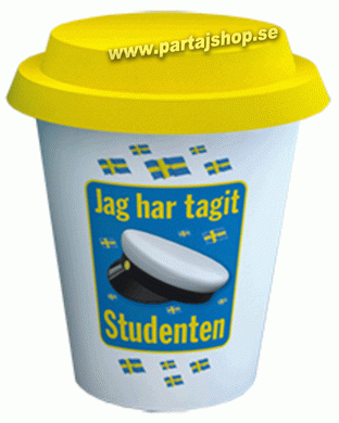 Termos Mugg Student i gruppen Hgtider / Studenten / Studentpresenter hos PARTAJSHOP AB (80556-S123)