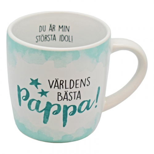 Mugg vrldens bsta pappa i gruppen Hgtider / Jul / Julklappar / Till pappa hos PARTAJSHOP AB (80951)