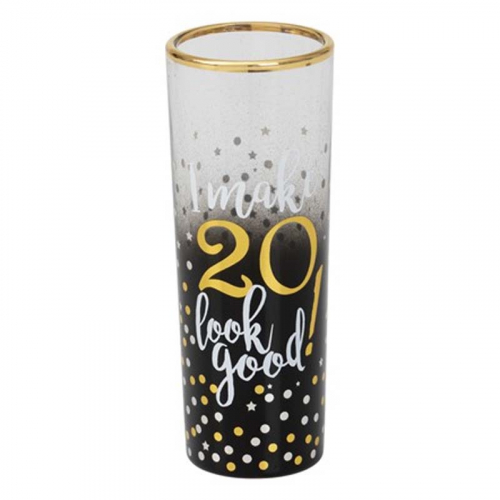 Shotglas I make 20 look good i gruppen Bar & Spel / Dryckesglas  / Shotglas hos PARTAJSHOP AB (80981)