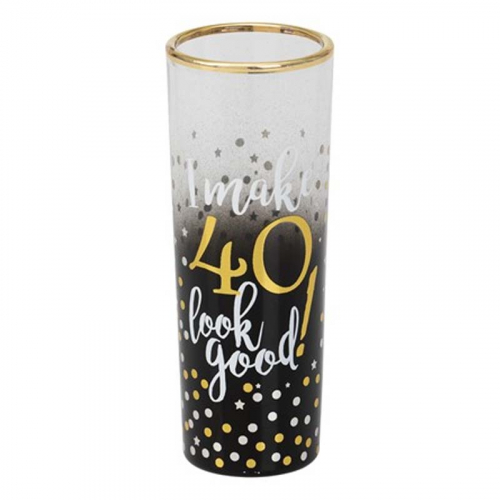 Shotglas I make 40 look good i gruppen Bar & Spel / Dryckesglas  / Shotglas hos PARTAJSHOP AB (80984)