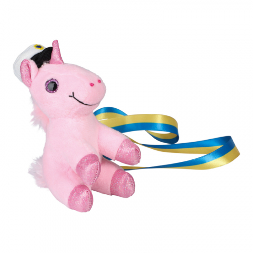 Studentnalle Unicorn Rosa i gruppen Hgtider / Studenten / Studentnallar hos PARTAJSHOP AB (81242)