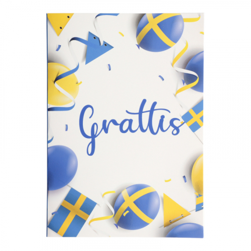 Kort Grattis  i gruppen Högtider / Studenten / Studentkort Examenskort hos PARTAJSHOP AB (81344)