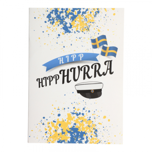 Kort Studenten Hurra i gruppen Högtider / Studenten / Studentkort Examenskort hos PARTAJSHOP AB (81345)