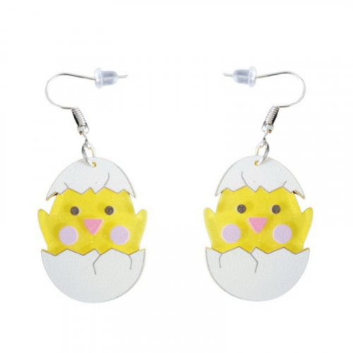 Örhängen kycklingar i gruppen Högtider / Påsk / Påsktillbehör hos PARTAJSHOP AB (81353)