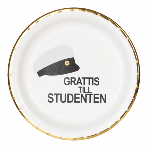 Pappersassietter Studentmössa i gruppen Högtider / Studenten / Studentdukning hos PARTAJSHOP AB (81376)