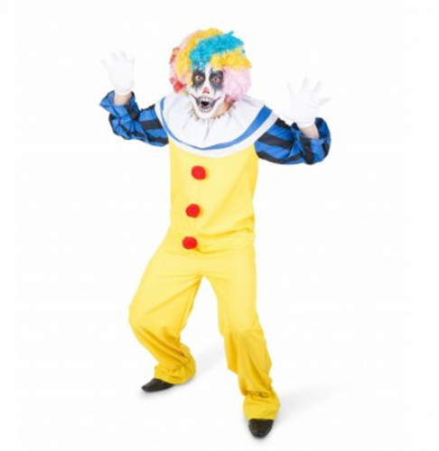 Clown drkt  i gruppen Hgtider / Halloween / Halloweendrkter / Herrdrkter hos PARTAJSHOP AB (82196a)