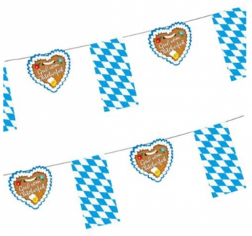 Flaggirlang Bayersk i gruppen Hgtider / Oktoberfest / Oktoberfest dekorationer hos PARTAJSHOP AB (82815)