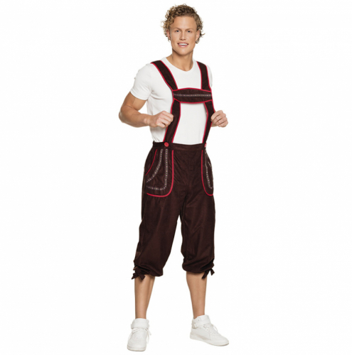 Lederhosen Tyrolerbyxa i gruppen Hgtider / Oktoberfest / Oktoberfest klder / Lederhosen hos PARTAJSHOP AB (83864)