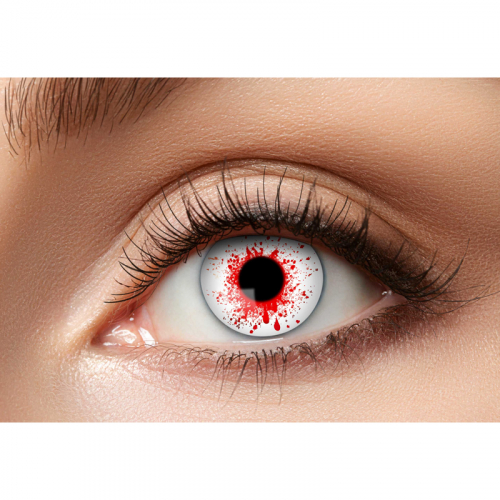 Linser Bloodshot i gruppen Maskerad / Frgade linser  / Crazy-linser hos PARTAJSHOP AB (84095241-W16)