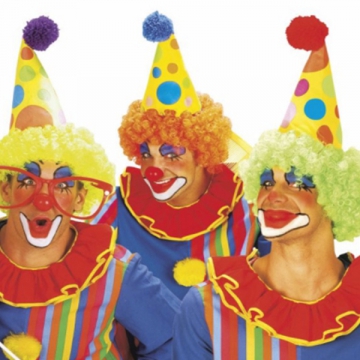 Clownhatt i gruppen Maskerad / Maskeradteman / Cirkustema hos PARTAJSHOP AB (8432W)