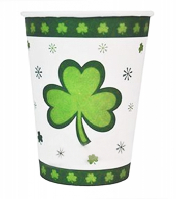 St. Patricks day, Pappersmugg i gruppen Festartiklar / Dukning / Engngsartiklar hos PARTAJSHOP AB (84386-A773)