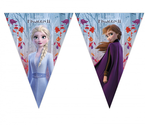 Flaggirlang frozen frost 2 i gruppen Hgtider / Jul / Julklappar / Till barn hos PARTAJSHOP AB (84630P)