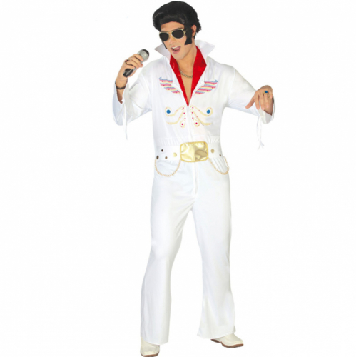 Elvis Maskeraddrkt i gruppen Maskerad / Maskeradklder / Musikdrkter hos PARTAJSHOP AB (84856a)