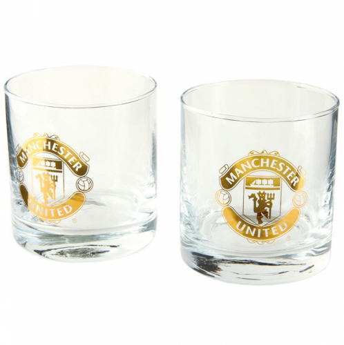 Whiskyglas Manchester United i gruppen Hgtider / Jul / Julklappar / Till pappa hos PARTAJSHOP AB (85041)