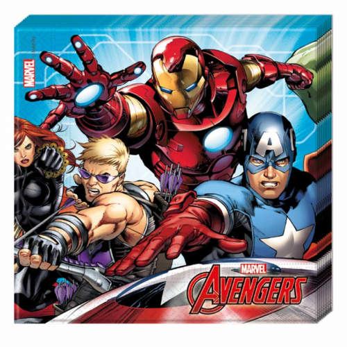 Servetter Mighty Avengers i gruppen Festartiklar / Barnkalas / Avengers hos PARTAJSHOP AB (87967)