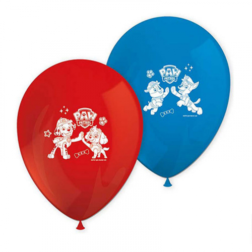 Ballonger paw patrol 8-pack i gruppen Festartiklar / Barnkalas / Paw Patrol hos PARTAJSHOP AB (89977)
