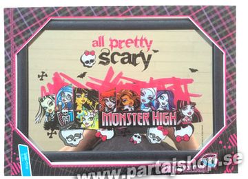 Spegel all pretty scary monster high i gruppen Hgtider / Jul / Julklappar / Till barn hos PARTAJSHOP AB (90178-C2G2)
