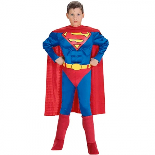 Superman Barndrkt i gruppen Hgtider / Halloween / Halloweendrkter / Filmkaraktrer hos PARTAJSHOP AB (90611-4-A485r)