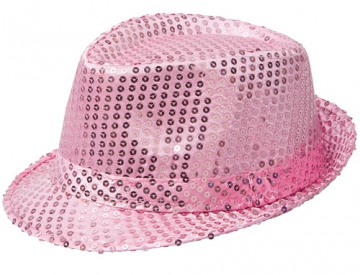 Glitterhatt Rosa i gruppen Hgtider / Nyrsafton / Nyrsaccessoarer hos PARTAJSHOP AB (90617)
