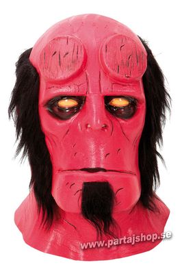Latexmask hellboy i gruppen Maskerad / Masker  / Vuxenmasker hos PARTAJSHOP AB (90671-N113)