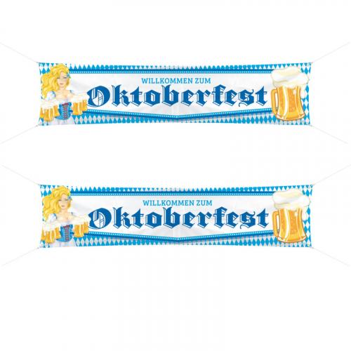 Oktoberfest tygbanner i gruppen Festartiklar / Festteman / Lnder  / Tyskland hos PARTAJSHOP AB (90686-B2G3)