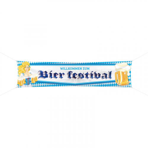 Oktoberfest tygbanner i gruppen Festartiklar / Festteman / Lnder  / Tyskland hos PARTAJSHOP AB (90686-B2G3)