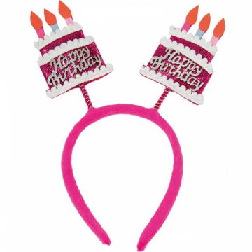 Diadem Happy Birthday  i gruppen Festartiklar / Festteman / Fdelsedagsfest hos PARTAJSHOP AB (90744)