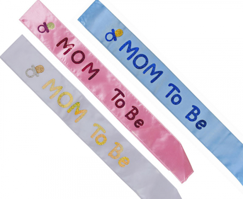 Ordensband Mom to be Rosa i gruppen Hgtider / Baby shower / It's a GIRL hos PARTAJSHOP AB (90747)