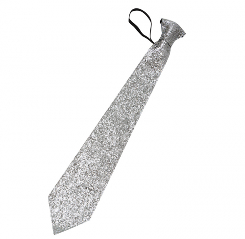 Slips Silverglitter i gruppen Hgtider / Nyrsafton / Nyrsaccessoarer hos PARTAJSHOP AB (90777)