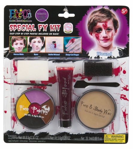 Ansiktsfrg hudfrg special fx kit i gruppen Hgtider / Halloween / Halloweensmink hos PARTAJSHOP AB (90835-TRA27)